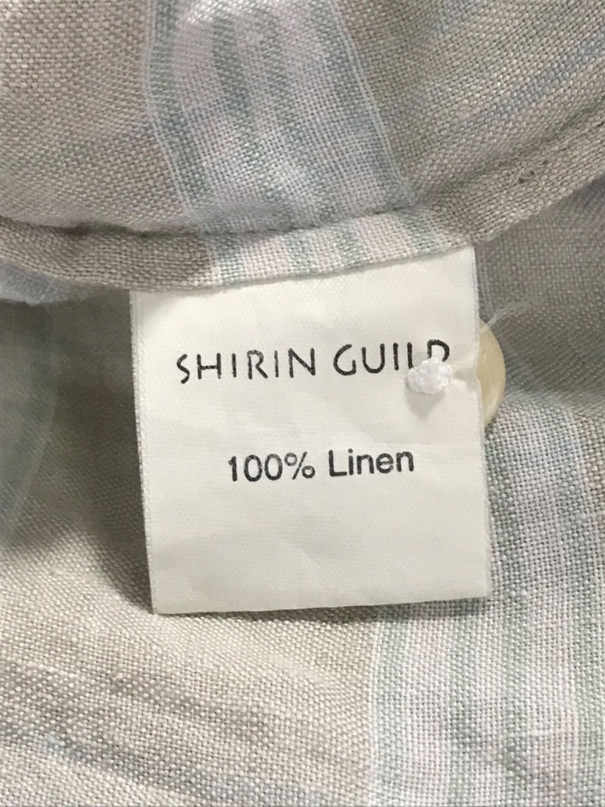 イギリス製 SHIRIN GUILD リネン オーバーシャツ 2 made in UK