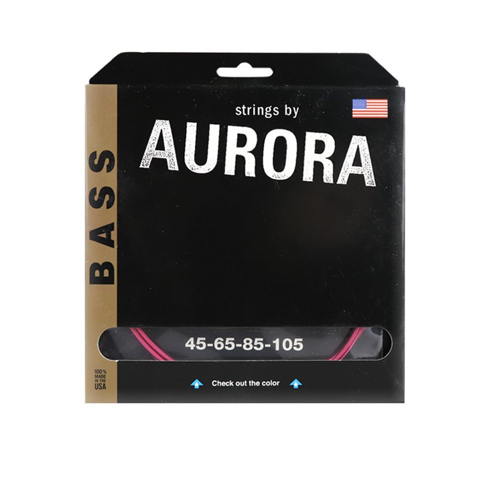 Aurora オーロラ ベース弦 45-105 -ピンク