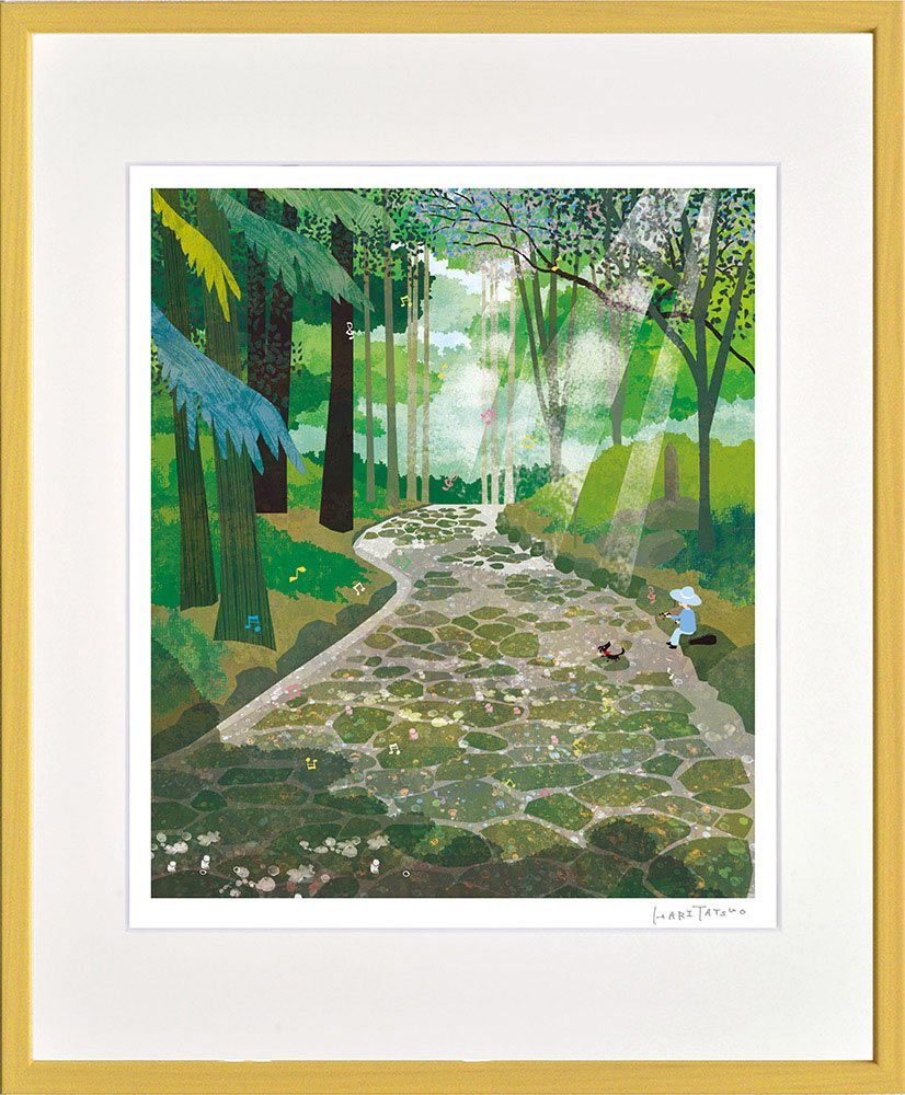 絵画 インテリア アート 壁掛け 額装 はりたつお 大空かけるつくまい ジクレー 版画 風景画 昆虫物語 みなしごハッチ 妖怪人間ベム お祭り 新品 限定300 : はりたつお 大空かけるつくまい ジクレー 版画 風景画