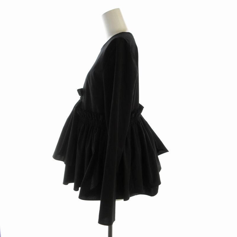 極美品✨ユナイテッドアローズ ティアードギャザーロングスリーブブラウス UNITED ARROWS（ユナイテッドアローズ）の「ティアード ギャザー