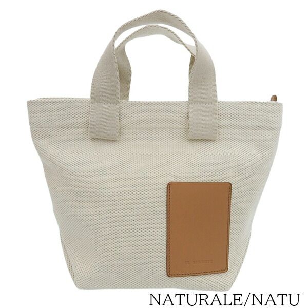 イルビゾンテ IL BISONTE ROBUR S HANDBAG キャンバス トート ハンドバッグ NATURALE/NATU NERO/NERO CHERRY/NERO NATURALE