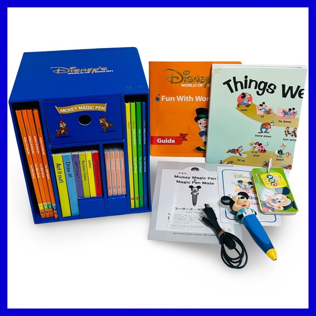 極美品】DWE ミッキーマジックペンセット 最新版 DWE ミッキーマジック