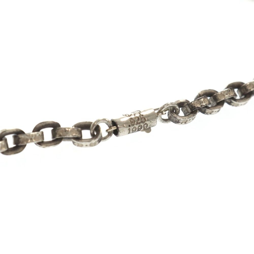 CHROME HEARTS (クロムハーツ) PAPER CHAIN 18 ペーパーチェーン18inch ネックレスチェーン シルバー