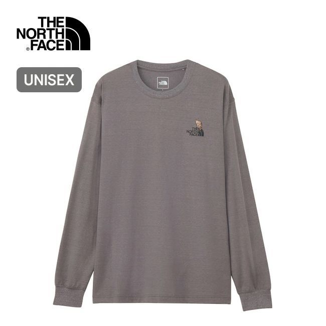 THE NORTH FACE ノースフェイス L|SズーピッカーTee ユニセックス NT32533 スモークドパール
