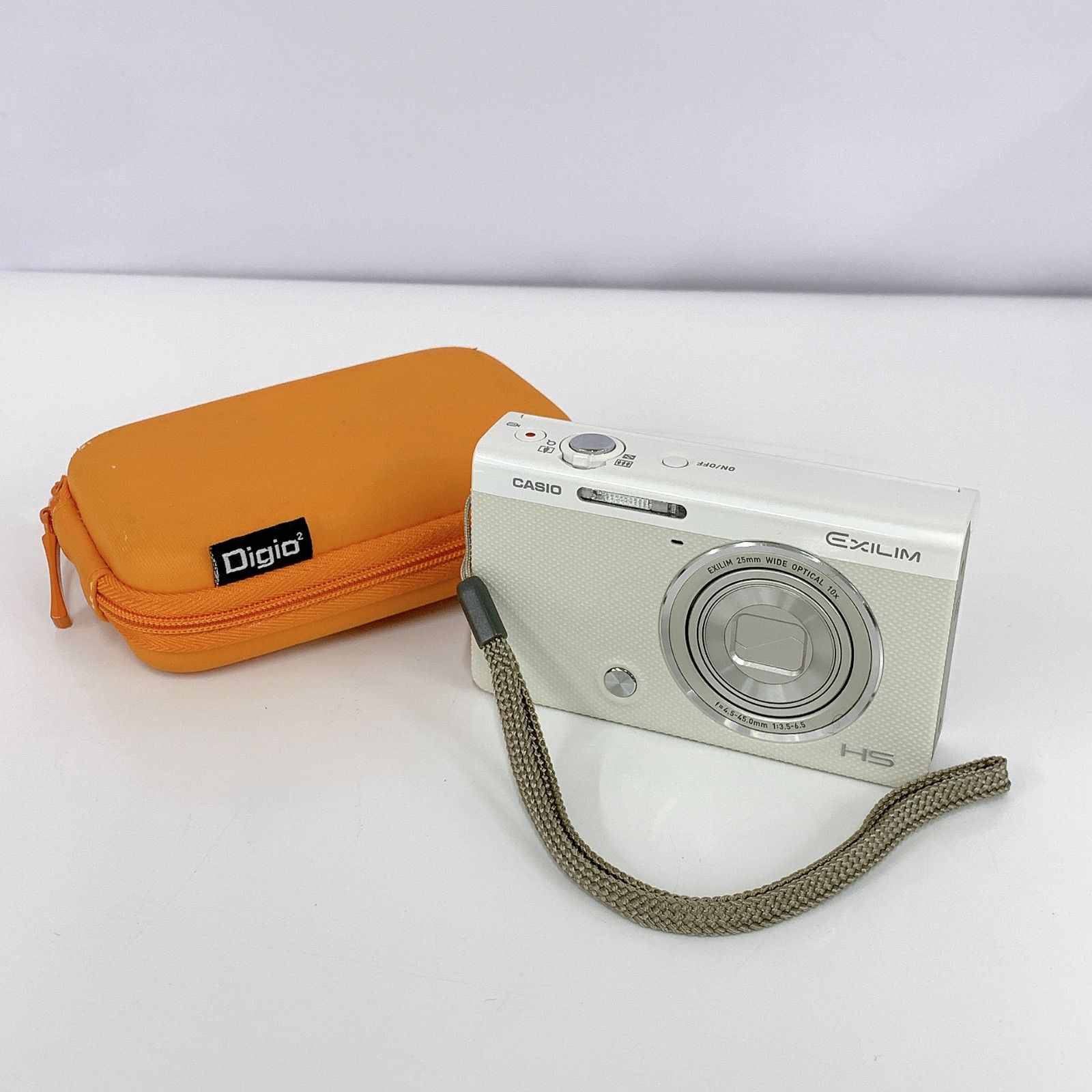CASIO カシオ EXILIM EX-ZR50 ホワイト コンデジ カシオ HIGH SPEED