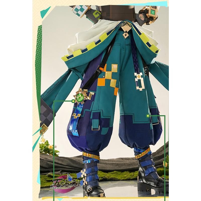 【即納】Mサイズ キィニチ　三分妄想　原神　コスプレ 新発売 三分妄想 原神 コスプレ キィニチ 衣装 ※ウィッグ 靴