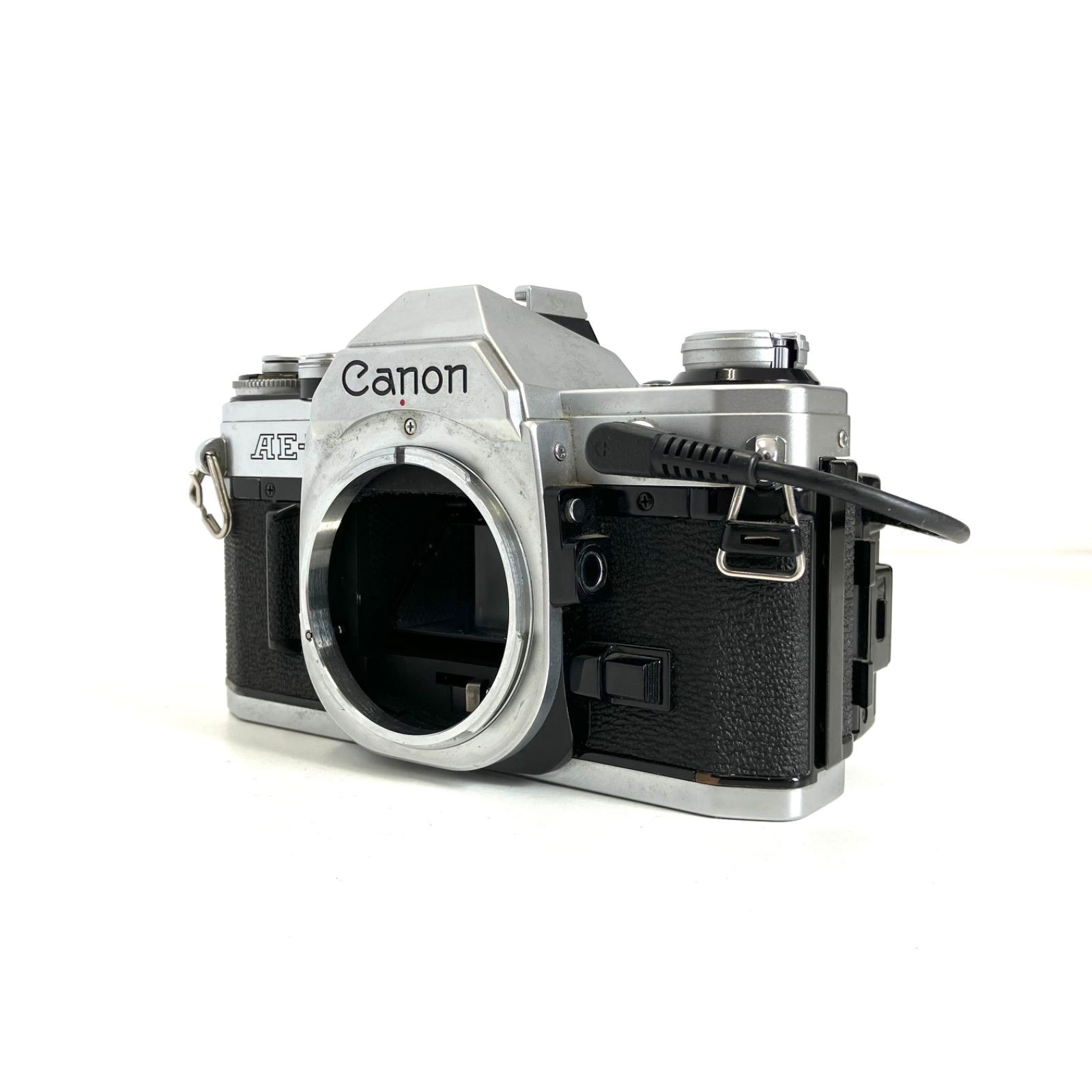 758384】 Canon AE-1 ボディ DATA BACK付き ジャンク品 部品取り 外観