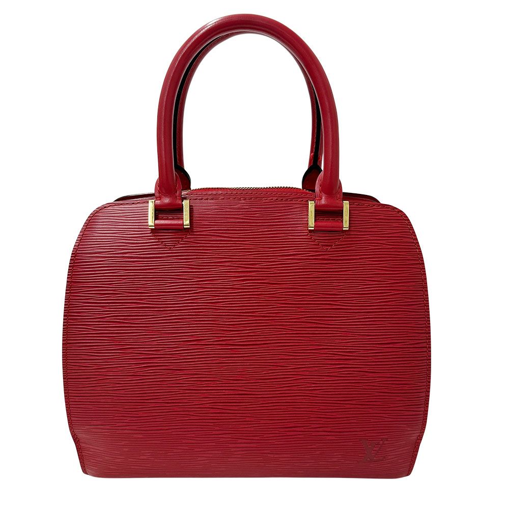 ルイ ヴィトン LOUIS VUITTON バッグ レディース ブランド ハンドバッグ エピレザー ポンヌフ カスティリアンレッド M52057 赤 手持ち おしゃれ 大人 上品 おでかけ