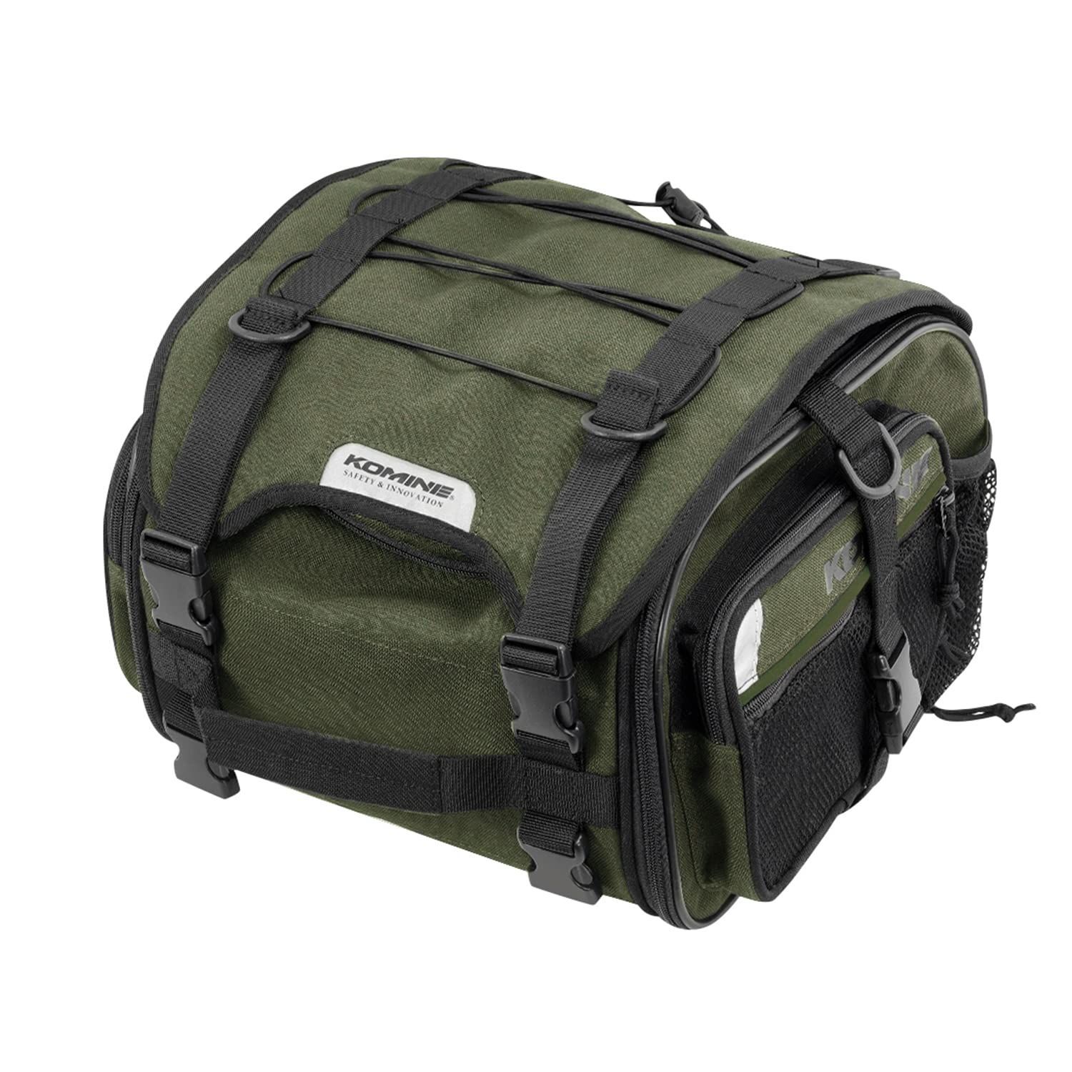 Size 17-26L_Color Olive コミネ KOMINE バイク用 SA-240 ツーリングシートバッグ Olive Free