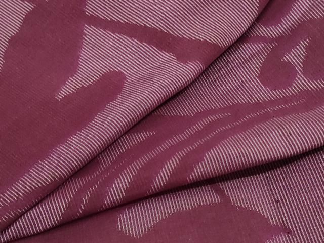 平和屋着物＊夏物 アンティーク 大正ロマン 紗紬 立波舞鶴文 正絹 AABB8294jd