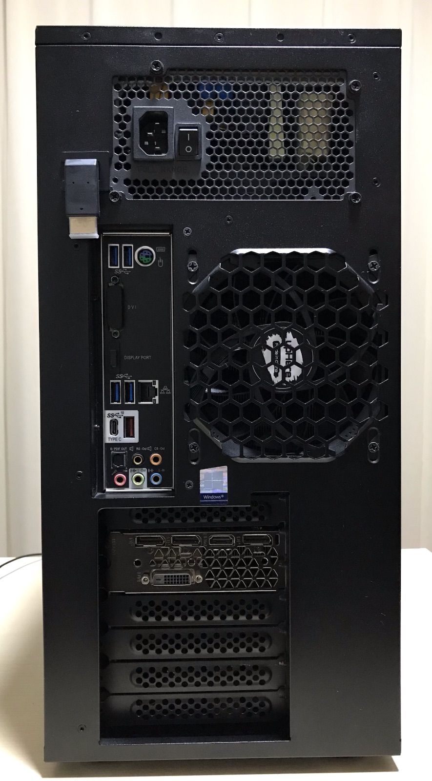 RTX2070搭載ゲーミングPC Windowsデスクトップ