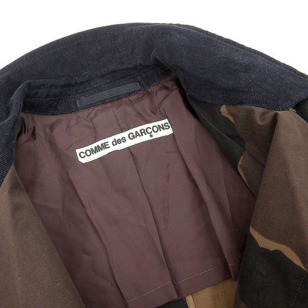 中古】 コムデギャルソン COMME des GARCONS コットン100% カモフラ  