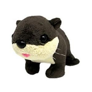 【新品・5営業日で発送】三英貿易(Sanei Boeki) ぬいぐるみ ぷるるん動物 カワウソ (62372)【入数:6】