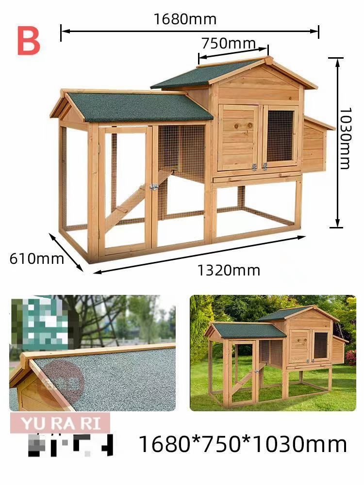 鳥かご 屋外木製鶏小屋