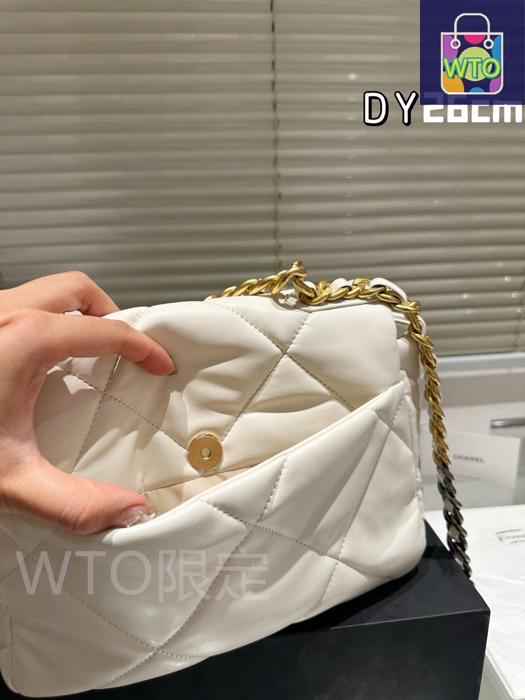 今日特価】CHANEL 19 フラップバッグ 26cm ゴートスキン