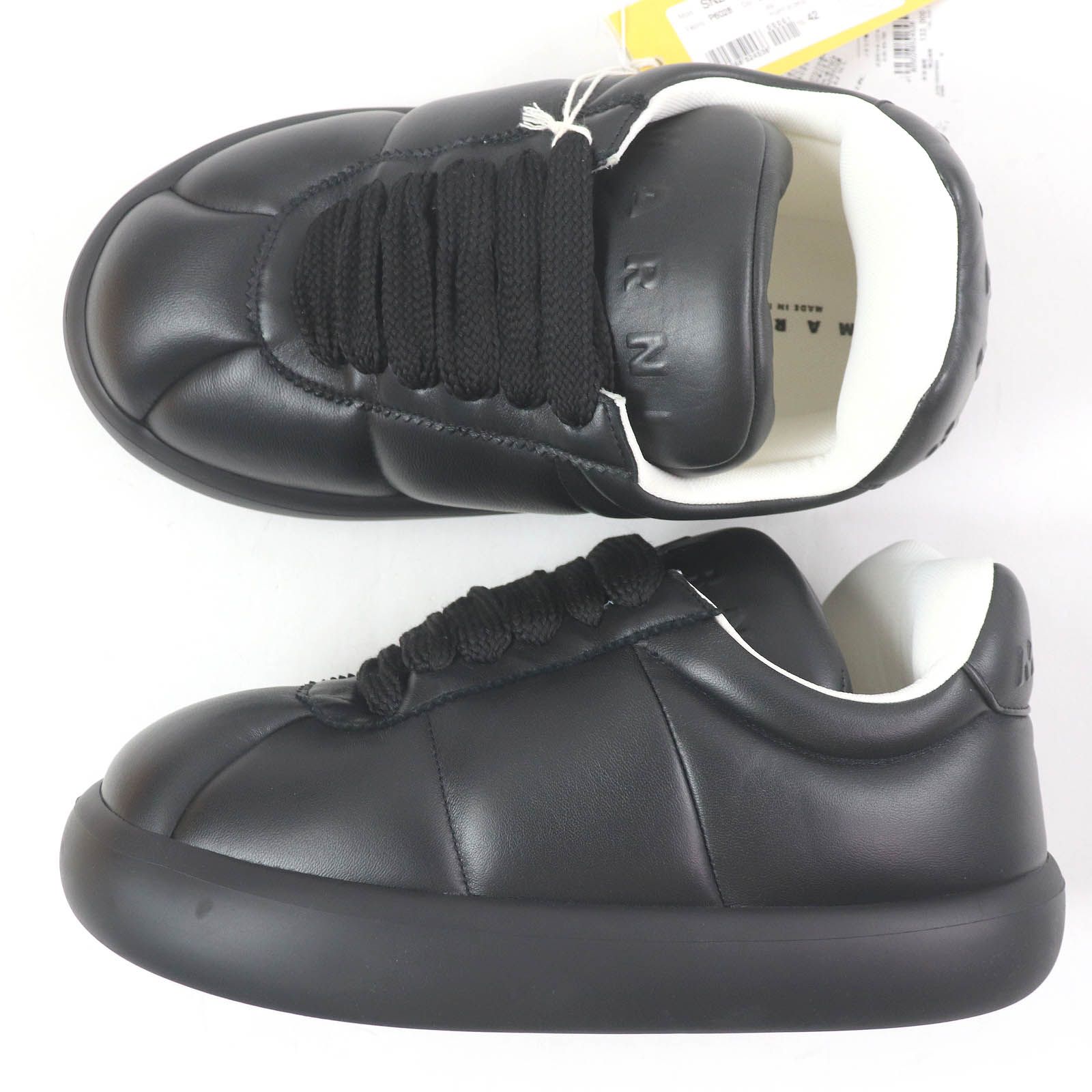 未使用品□MARNI マルニ SNZU015802 BIGFOOT2.0 ラムスキン