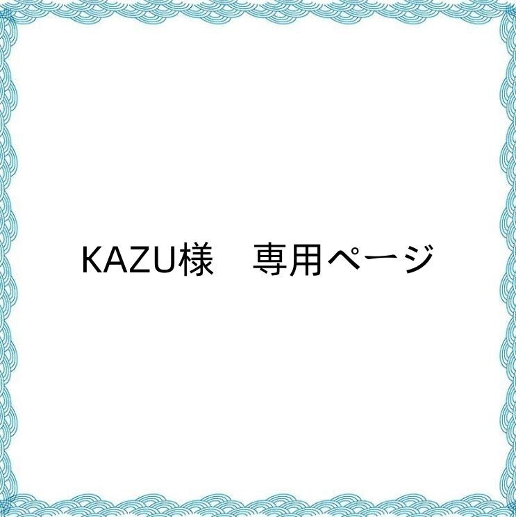KAZU様 専用ページ まとめ1枚 - メルカリ 