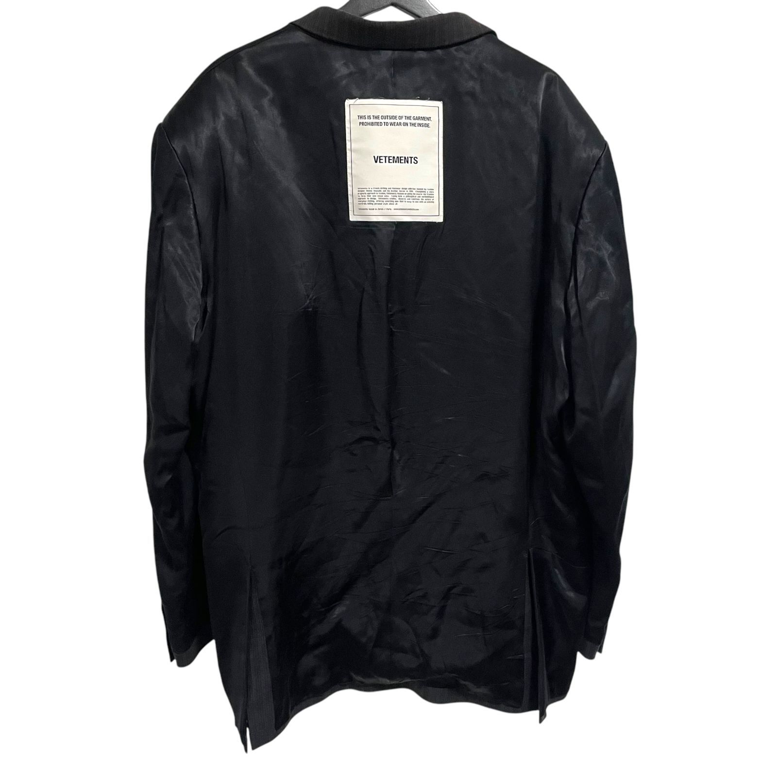 VETEMENTS】18AW INSIDE OUT JACKET ヴェトモン インサイドアウト