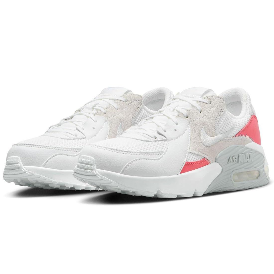 [ナイキ] エア マックス エクシー W AIR MAX EXCEE ホワイト/ピンク CD5432-132 26.0cm [ホワイト/ピンク] [26.0 cm]