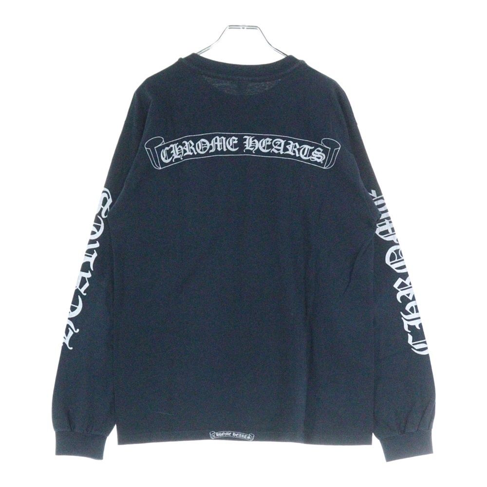 CHROME HEARTS (クロムハーツ) OLD ネックロゴ 袖プリント バック