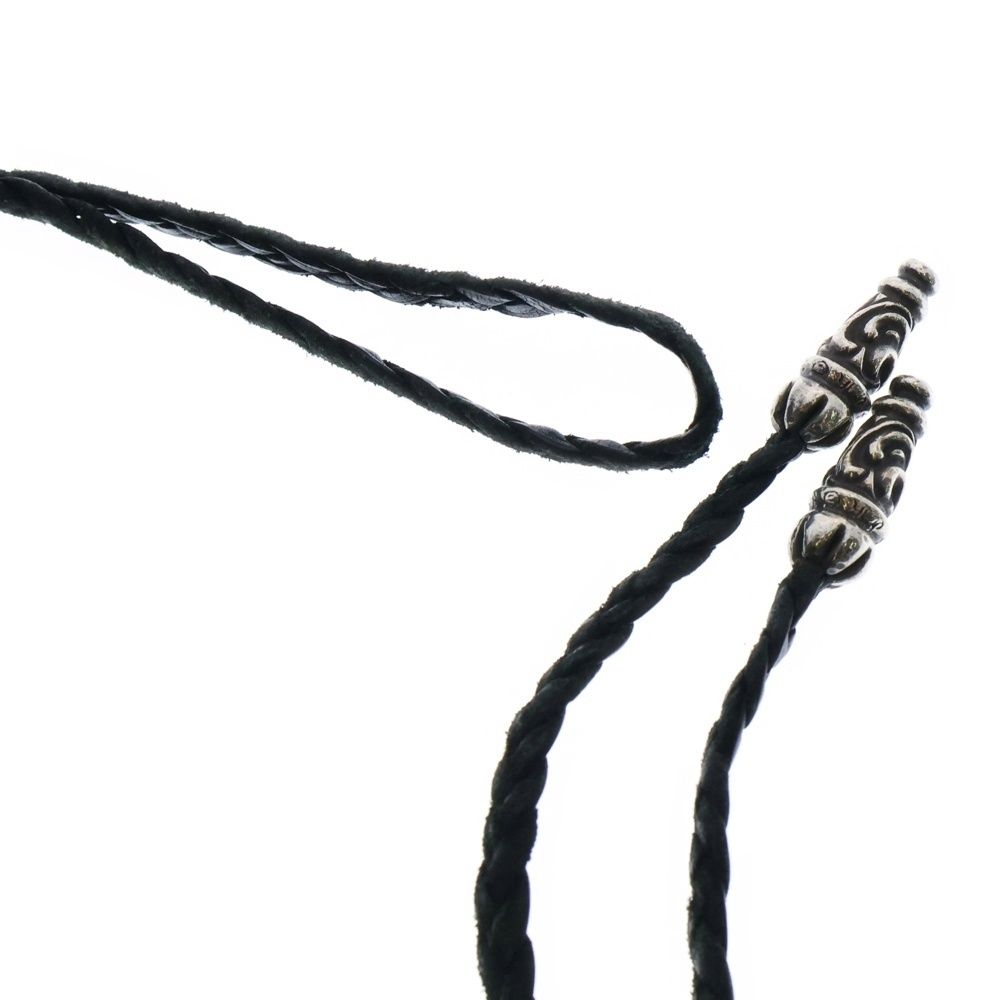 CHROME HEARTS (クロムハーツ) LEATHER BRAID ラージスクロール