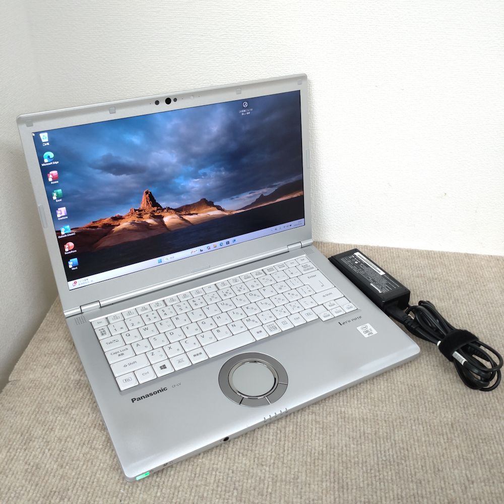  Office2024 / Panasonic レッツノート CF-LV9 / I7-10810U / 16GBメモリ / SSD512GB / Windows11 / LTE / 14型 / カメラ内蔵 / 無線LAN / [NB062] Windowsノート本体