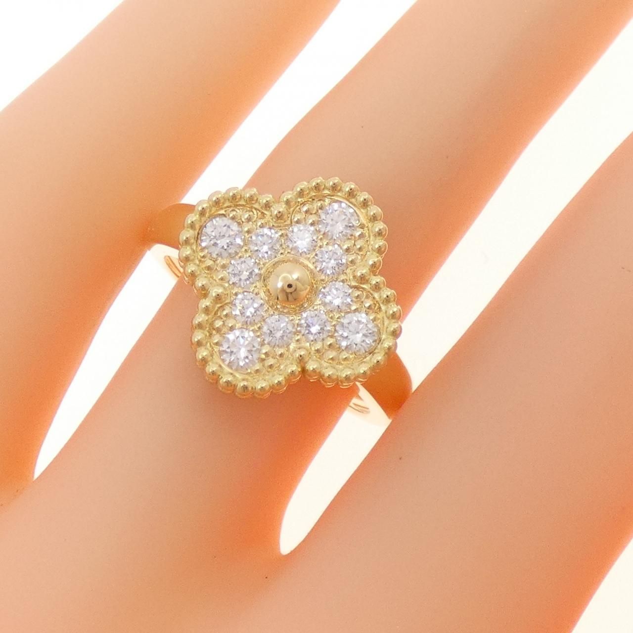 ヴァンクリーフ&アーペル ヴィンテージアルハンブラ リング