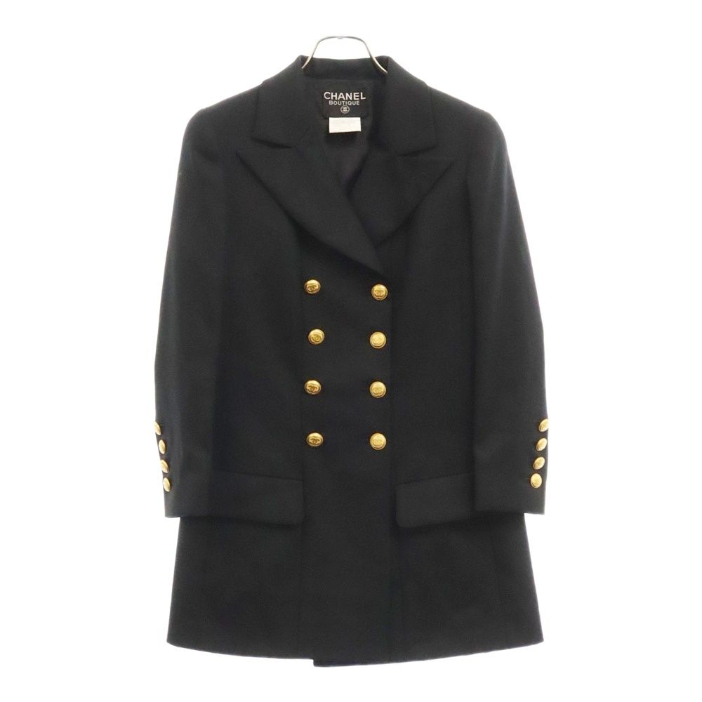 レディース CHANEL BOUTIQUE ブラック テーラードジャケット