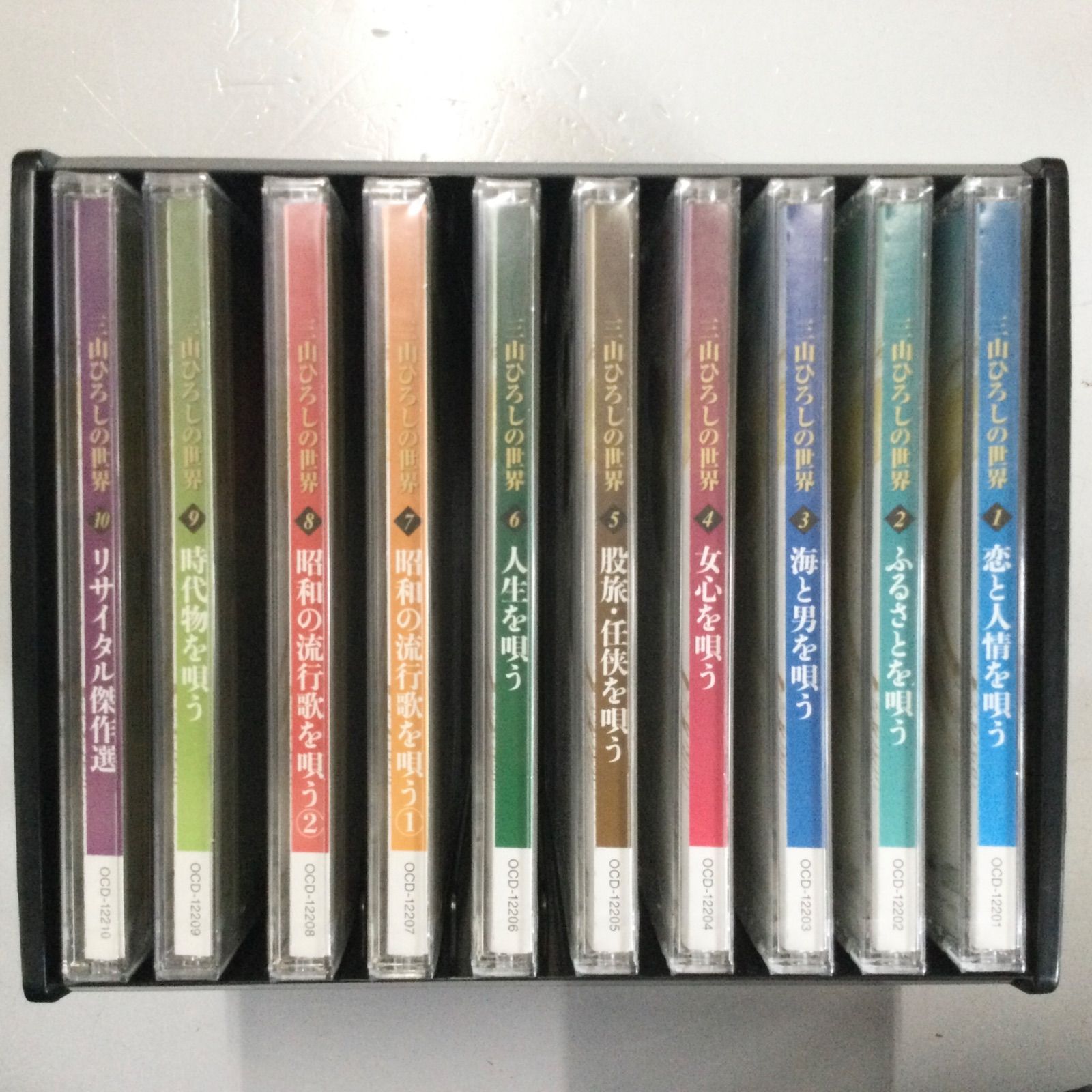 未使用 三山ひろしの世界CD10枚＆ラジカセ