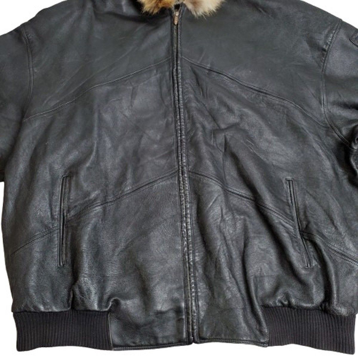 Pelle Pelle ペレペレ フードファー付 レザージャケット アウター JKT 
