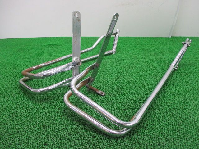 FLHP1340 パニアケースガード 左右 ハーレー 純正 ショベル ロードキングポリス 曲がり無し サドルバッグガード 当時物 【】 32