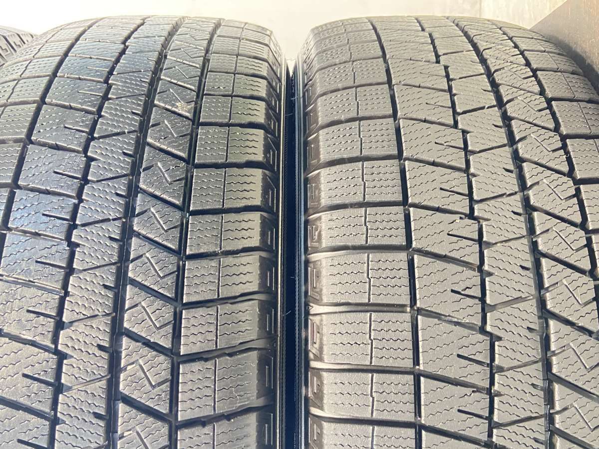 225/55R17 ダンロップ ウインターマックス03 STEINER 17x7.0 50 100-5穴 中古タイヤ スタッドレスタイヤ ホイールセット  4本セット w17240527023 - メルカリ