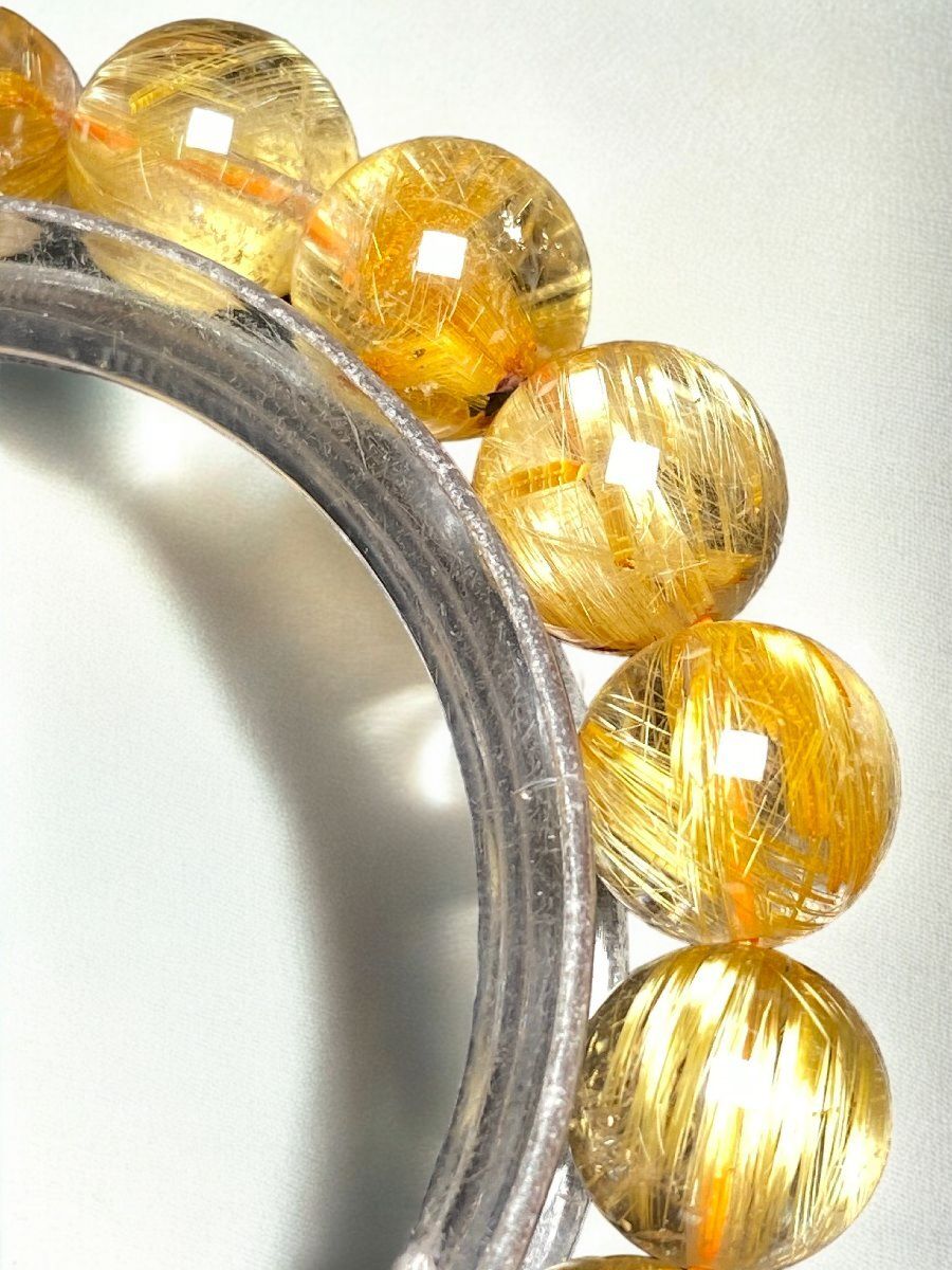 キャッツアイゴールドタイチンルチルクォーツ[zBDP]約11.5mm極品位  