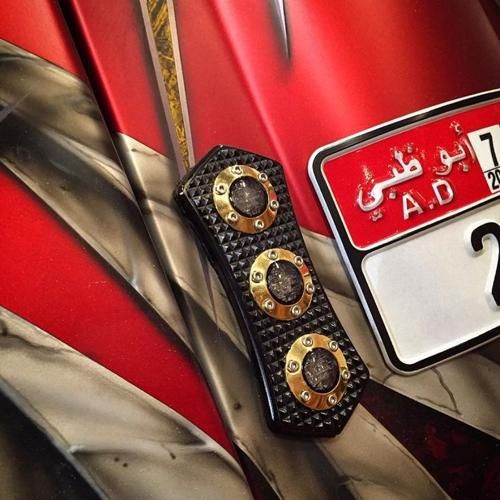 DIAMOND テールライト ハウジング ブラック リング グリーン