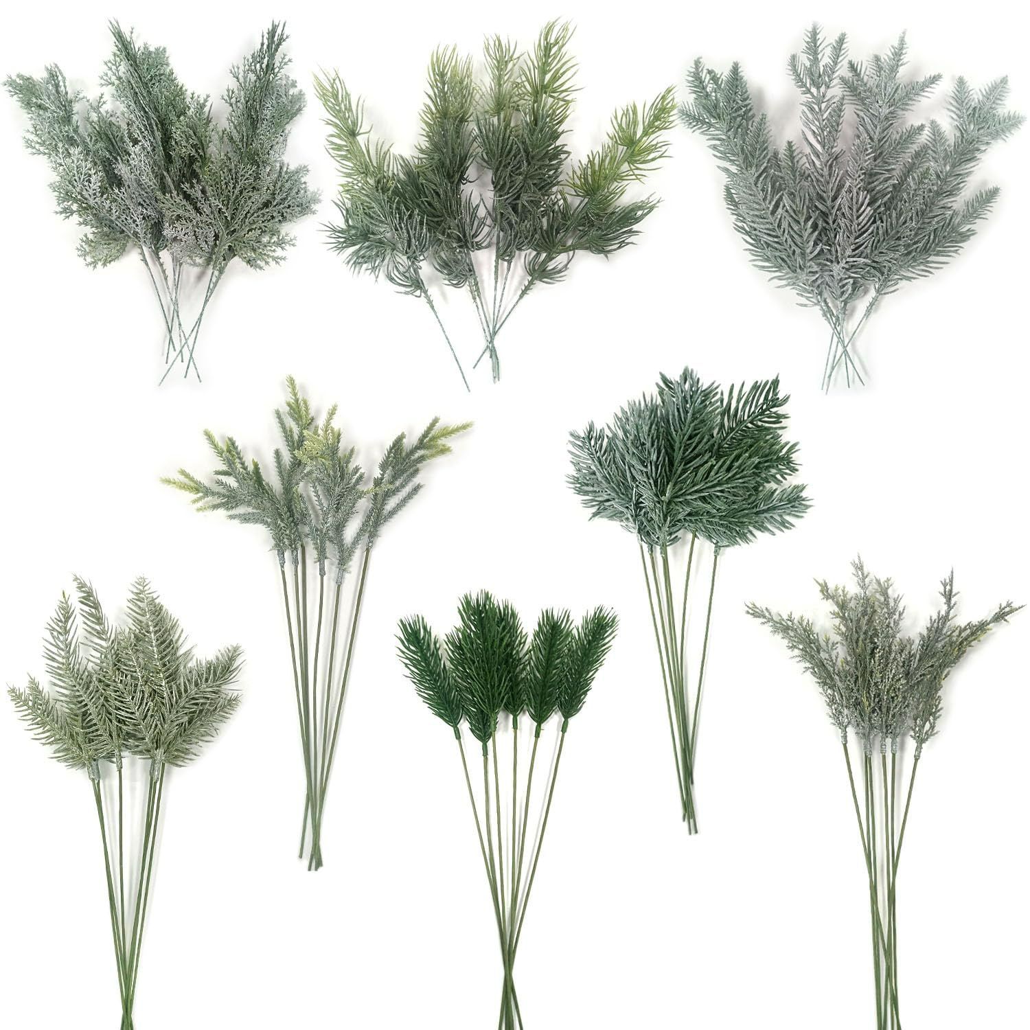 光触媒 グリーン まあるい かわいい 観葉植物 造花 インテリアグリーン ミニ お世話不要 水やり不要 インテリア 48個、8種類 装飾 人工観葉植物