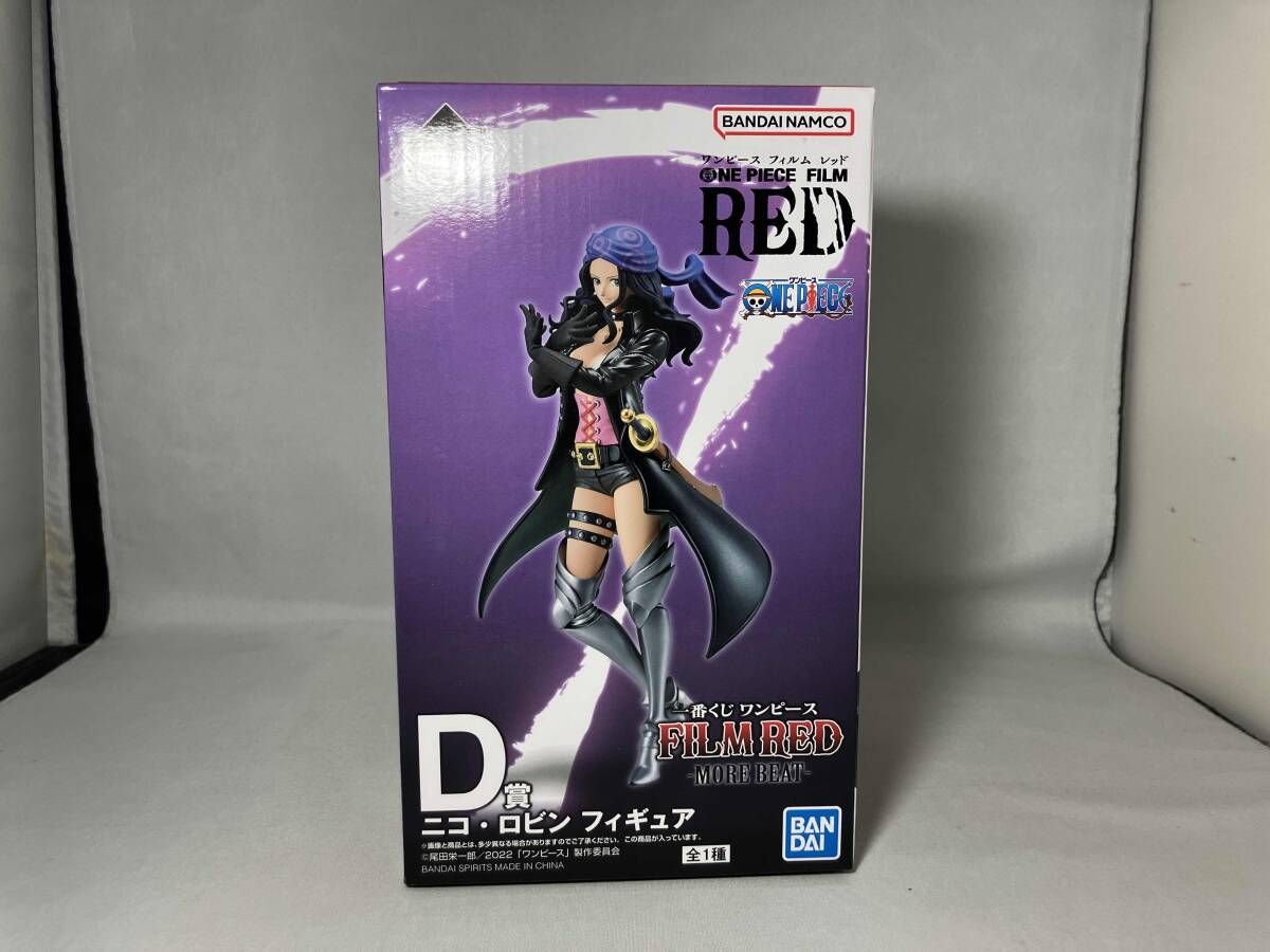 BANDAI - ワンピース　一番くじ　D賞　ニコ・ロビン　B賞ゾロ　セット 未開封品 D賞 ニコ・ロビン 一番くじ ワンピｰス FILM RED -MORE