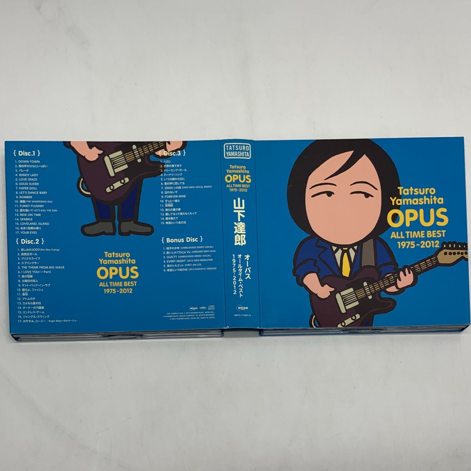 オーパス オールタイム・ベスト 1975-2012 山下達郎初回アルバムOPUS