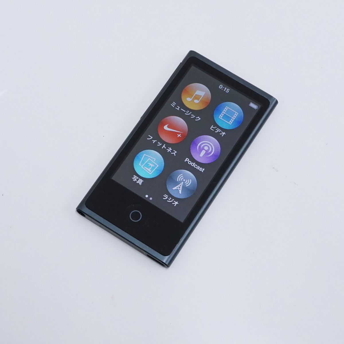 Apple第7世代 iPod nano 16GB スレート MD481J