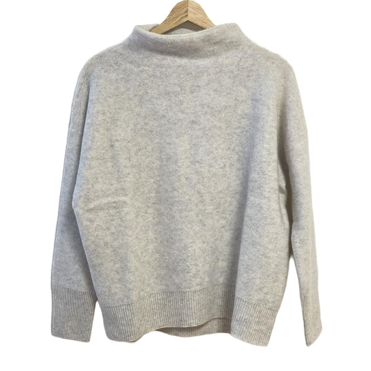 VINCE(ヴィンス) 長袖セーター サイズS レディース - 白×ブルー  