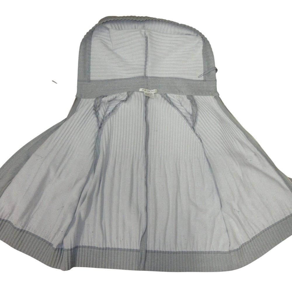 美品 Pleats Please Issey Miyake プリーツプリーズ イッセイミヤケ プリーツ ジップ パーカー フーディ PP41-JC581 サイズ3 グレー レディース 古着 中古 USED 美品 Pleats Please Issey Miyake プリーツプリーズ イッセイミヤケ