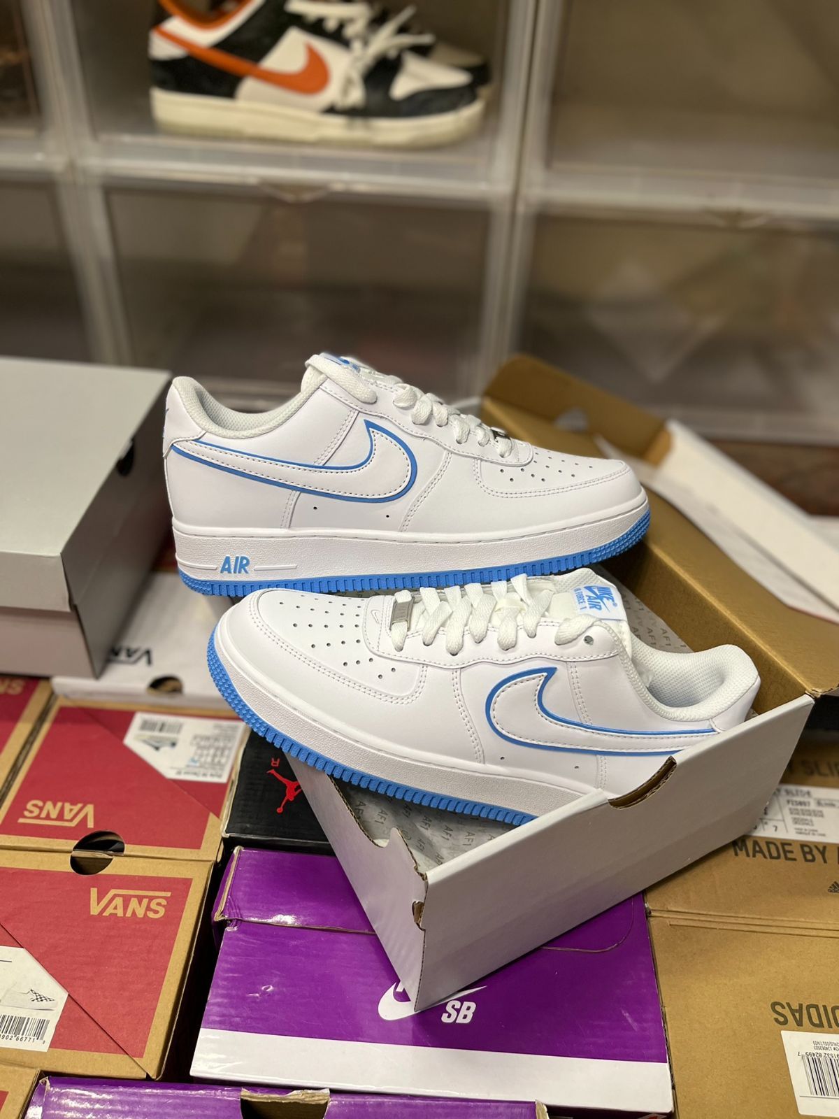 Nike Air Force 1 Low ‘07 White blue