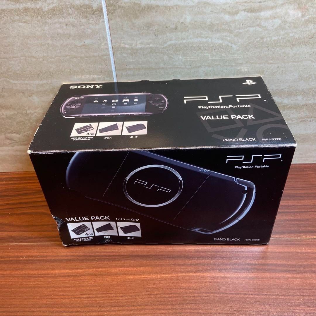 PSP 3000 バリューパック ピアノブラック ほぼ 3987