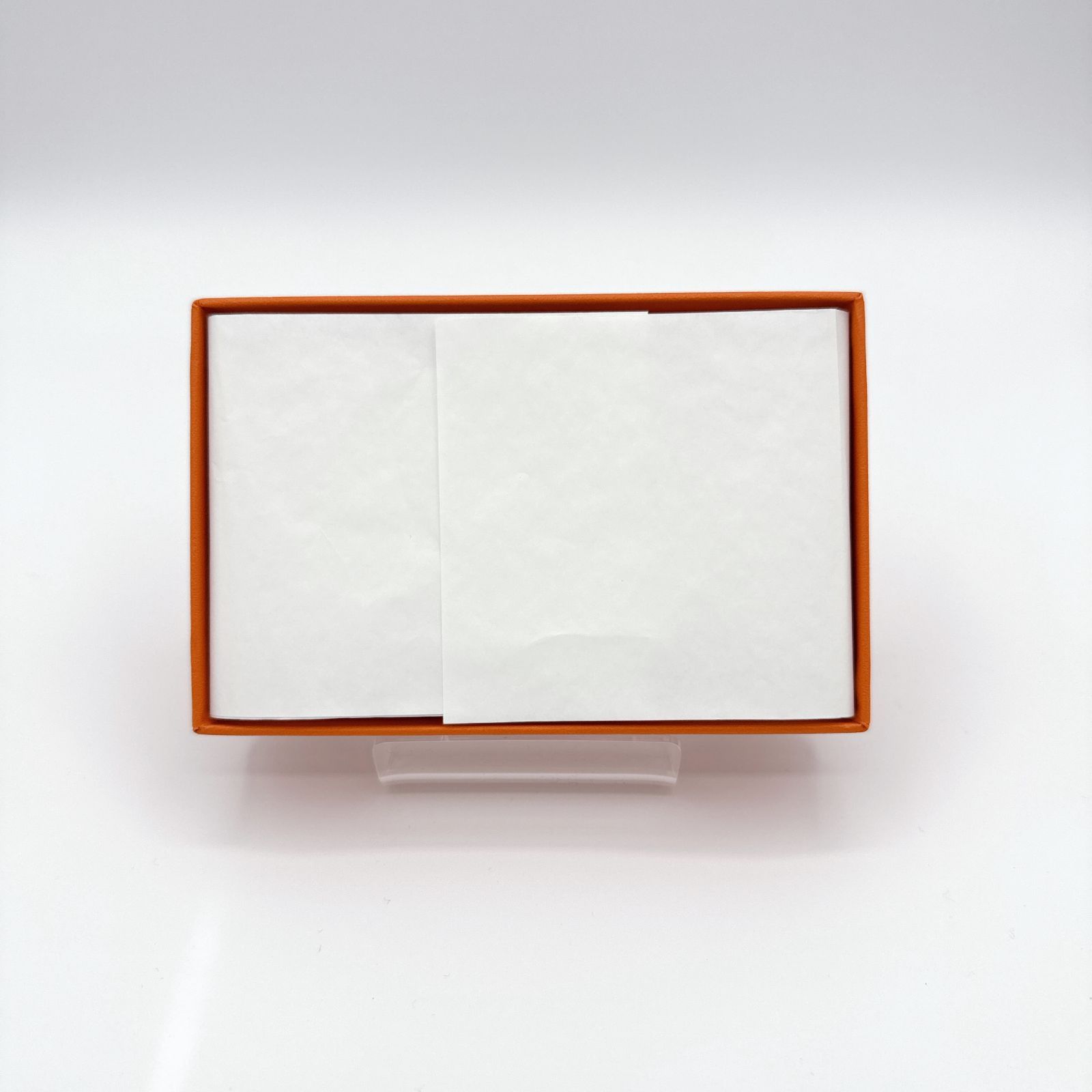 未使用品】エルメス HERMES カードケース カルヴィ クレ ヴォー 