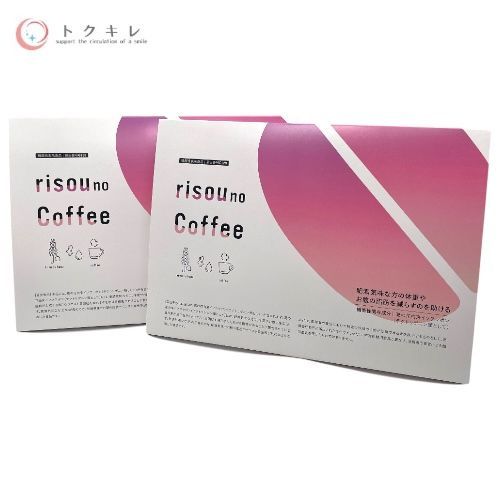 トクキレ ファンファレ りそうのコーヒー 90g 3g×30袋 2個セット ダイエット 置き換えにおすすめ