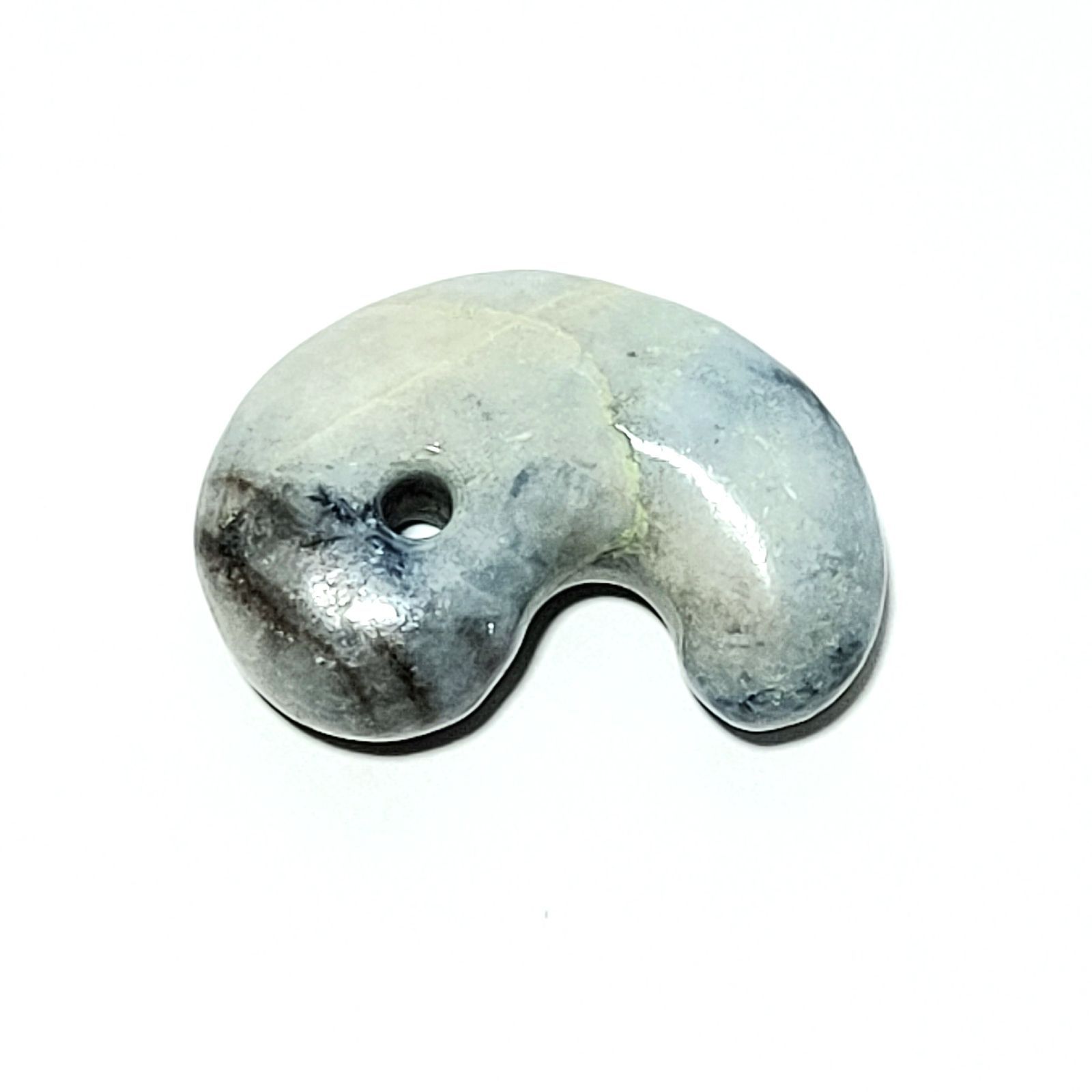 糸魚川翡翠 コン沢 勾玉 入コン沢勾玉:糸魚川翡翠 ms-MT0032 勾玉青