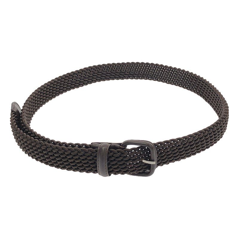【美品】  LAIGLON / レグロン | エラスティック メッシュ ベルト | 85/34 | ブラウン | メンズ 美品】 LAIGLON / レグロン | エラスティック メッシュ ベルト | 85/34