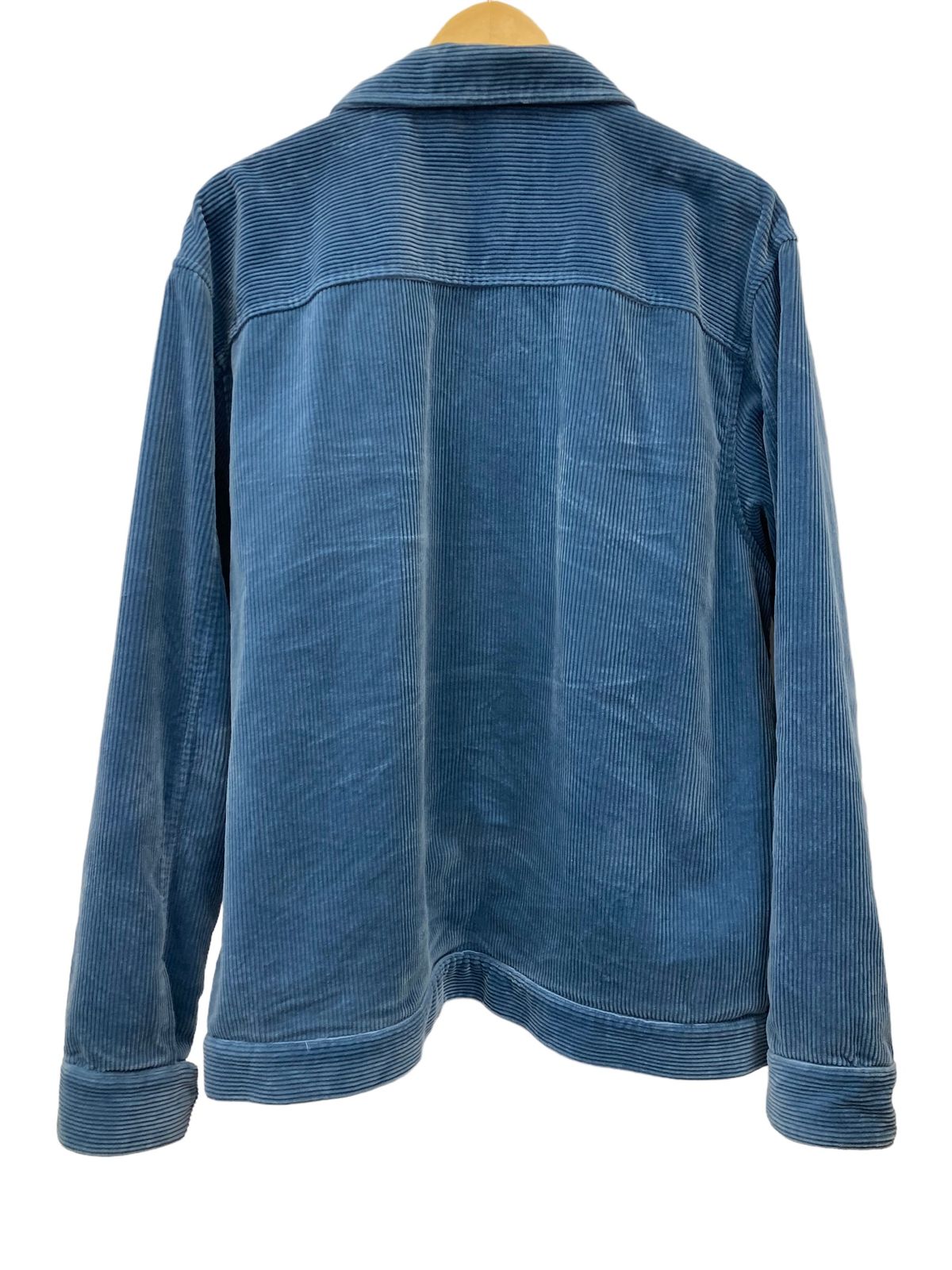 新品　Supreme corduroy zip jacket blue Mサイズ