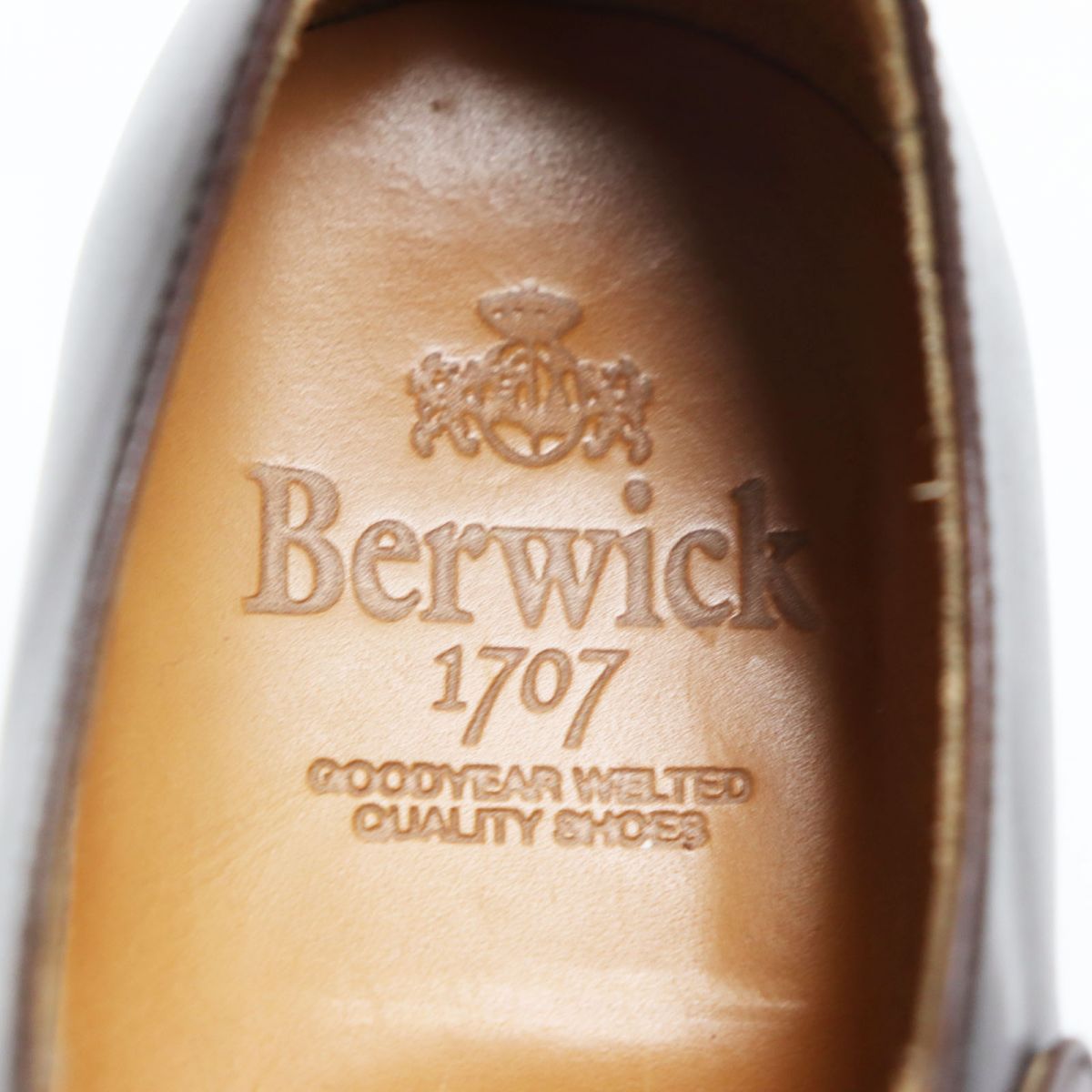 極美品○Berwick バーウィック 5245 ダブルモンクストラップ ヴィヴ