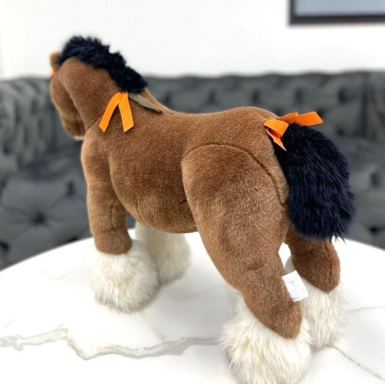 美品☆ エルメス エルミーGM ぬいぐるみ ブラウン 馬 レア - メルカリ