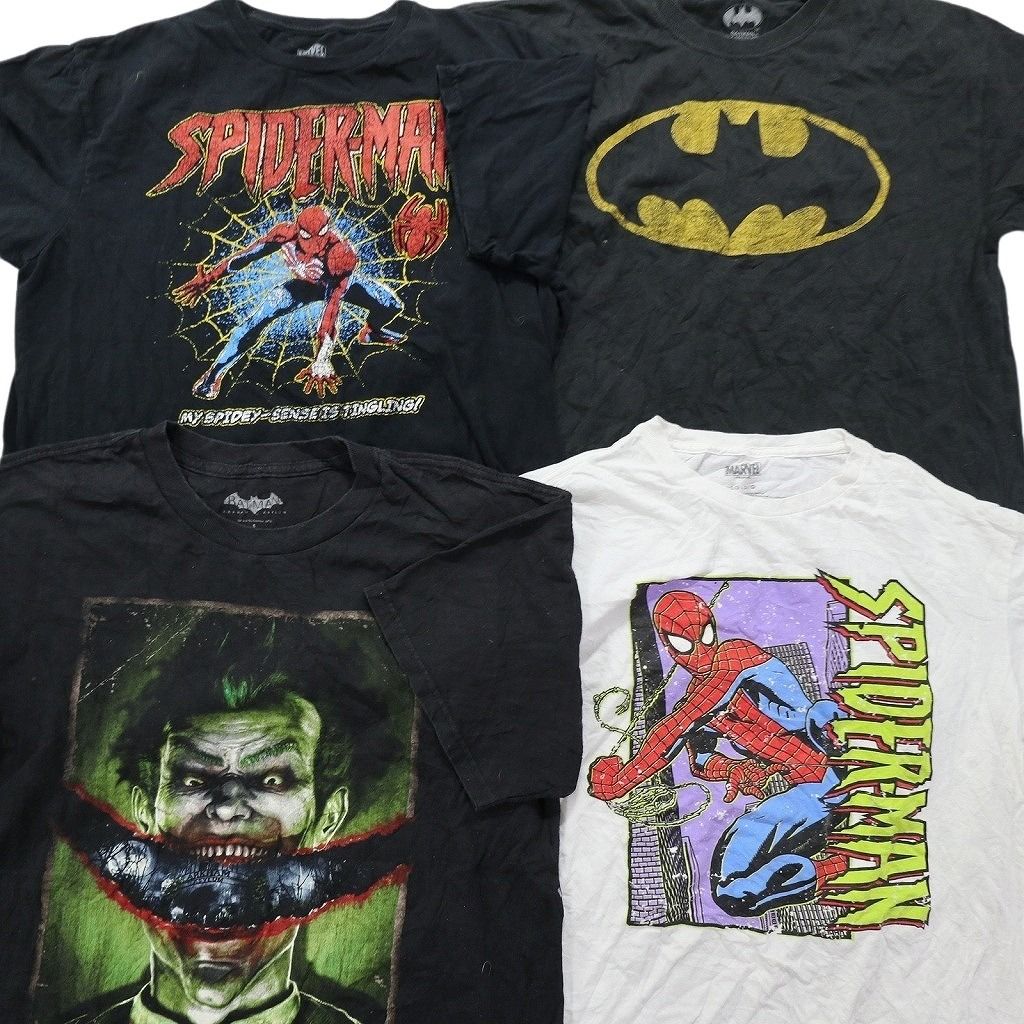MARVEL スーパーヒーロー Tシャツ Lサイズ ダークグレー MARVEL スーパーヒーロー Tシャツ L ブラック - メルカリ